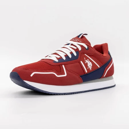 Pantofi Sport Barbati NOBIL004 Rosu » meishop.life