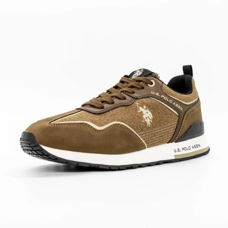 Pantofi Sport Barbati TABRY005 Maro-Bej » meishop.life