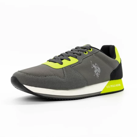 Pantofi Sport Barbati NOBIL011 Gri inchis » meishop.life