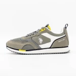 Pantofi Sport Barbati ETHAN001 Alb-Gri » meishop.life