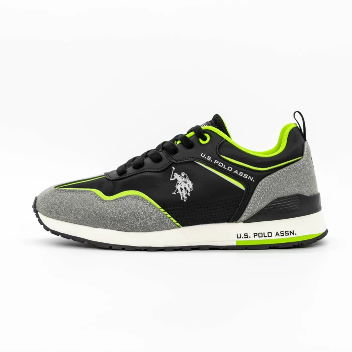Pantofi Sport Barbati TABRY002 Negru-Gri » meishop.life
