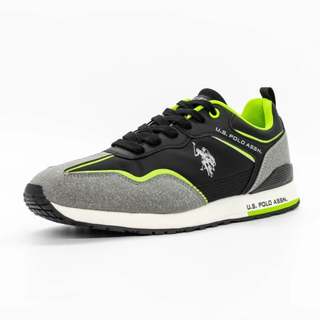 Pantofi Sport Barbati TABRY002 Negru-Gri » meishop.life