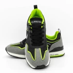 Pantofi Sport Barbati TABRY002 Negru-Gri » meishop.life