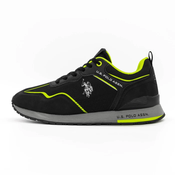 Pantofi Sport Barbati TABRY002A Negru-Galben » meishop.life
