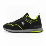 Pantofi Sport Barbati TABRY002A Negru-Galben » meishop.life