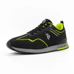 Pantofi Sport Barbati TABRY002A Negru-Galben » meishop.life