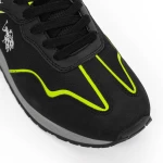 Pantofi Sport Barbati TABRY002A Negru-Galben » meishop.life