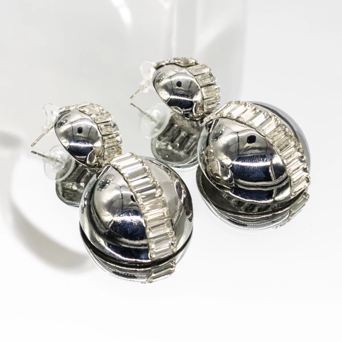 Cercei de Dama 2541-62 Argintiu » meishop.life