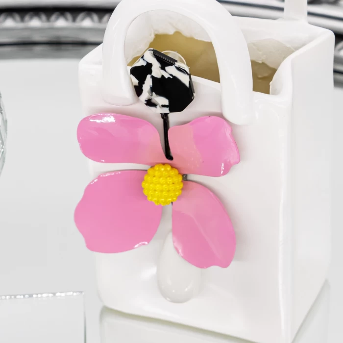 Cercei de Dama 2541-65 Roz » meishop.life