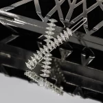 Clama de par 2540-11 Argintiu » meishop.life
