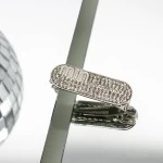 Clama de par 2540-12 Argintiu » meishop.life