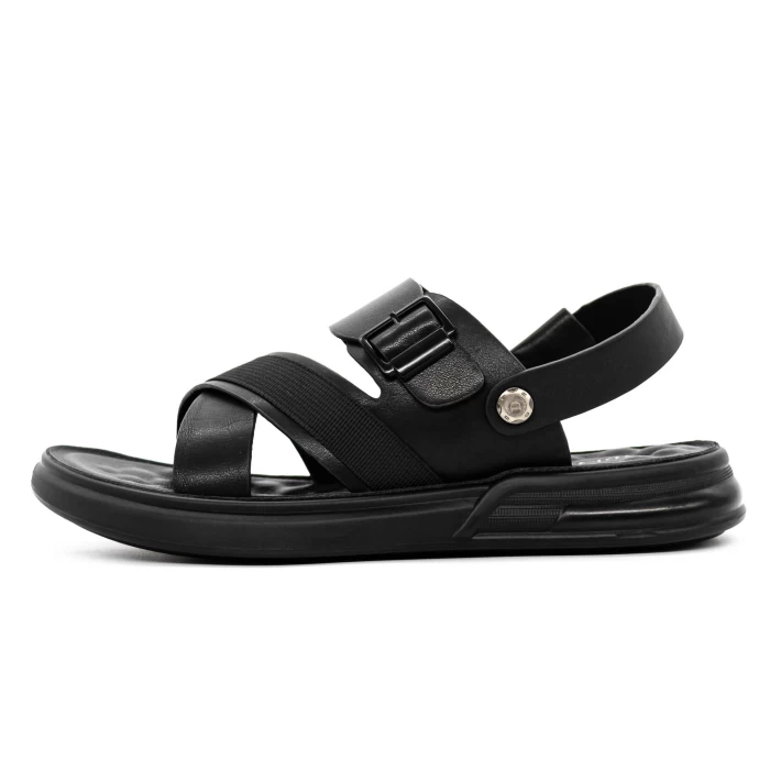 Sandale Barbati 95027 Negru » meishop.life