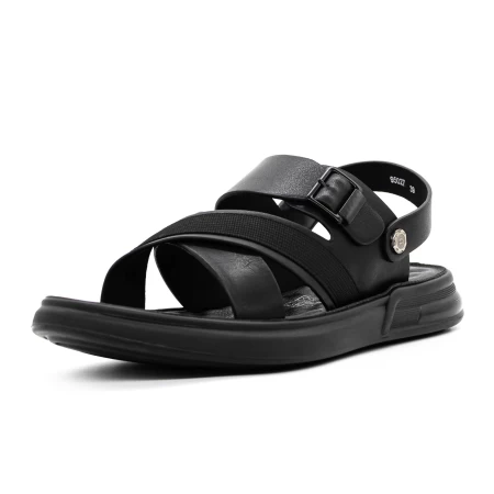 Sandale Barbati 95027 Negru » meishop.life