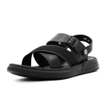 Sandale Barbati 95027 Negru » meishop.life