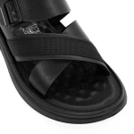 Sandale Barbati 95027 Negru » meishop.life