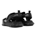 Sandale Barbati 9043-2 Negru » meishop.life