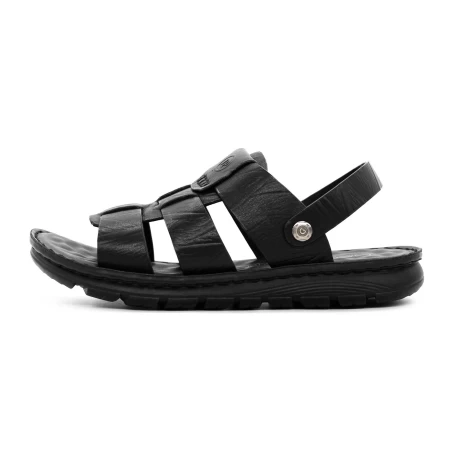 Sandale Barbati 1S11 Negru » meishop.life