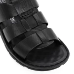 Sandale Barbati 1S11 Negru » meishop.life