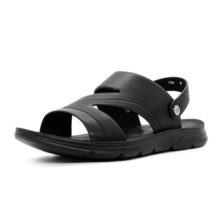 Sandale Barbati 7536 Negru » meishop.life