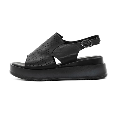 Sandale Dama cu Platforma 50096 Negru » meishop.life