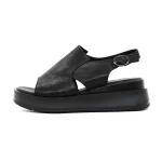Sandale Dama cu Platforma 50096 Negru » meishop.life