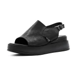 Sandale Dama cu Platforma 50096 Negru » meishop.life