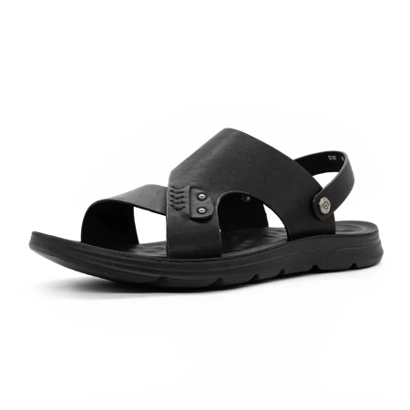 Sandale Barbati 5735 Negru » meishop.life