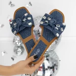 Papuci Dama 3MN9 Albastru inchis » meishop.life