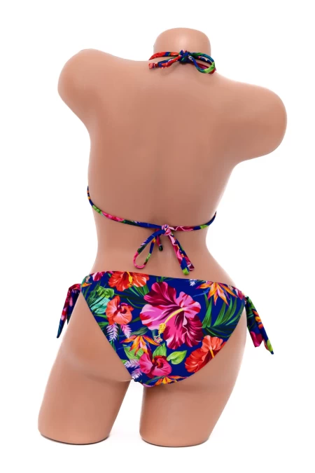 Costum de Baie Dama 2 Piese H19 Albastru Inchis » meishop.life