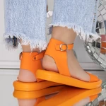 Sandale Dama 3GZ85 Portocaliu » meishop.life