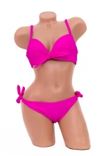 Costum de Baie Dama 2 Piese F338 Fucsia » meishop.life
