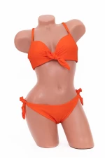 Costum de Baie Dama 2 Piese F338 Portocaliu » meishop.life