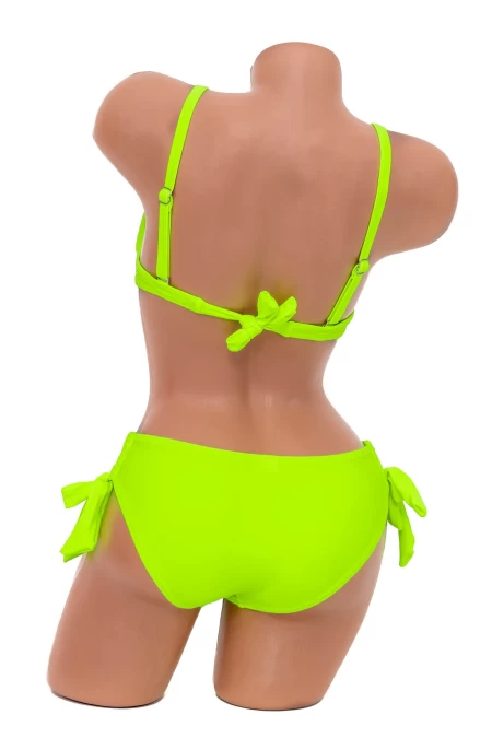 Costum de Baie Dama 2 Piese F105 Verde-XXX » meishop.life