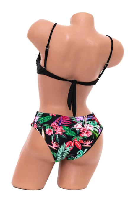 Costum de Baie Dama 2 Piese H25 Negru » meishop.life