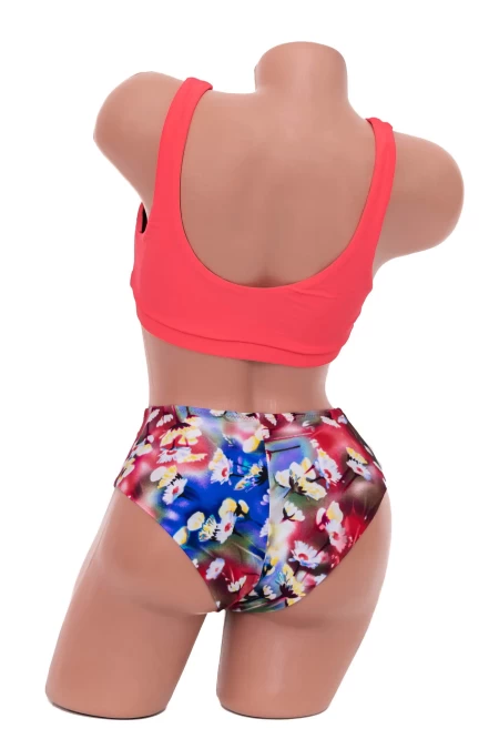 Costum de Baie Dama 2 Piese K01 Coral » meishop.life