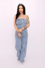 Salopeta Denim YX1010 Albastru » meishop.life