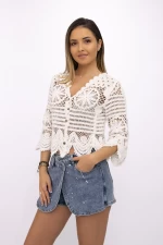 Bluza Dama TR5512 Alb » meishop.life