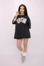 Tricou Dama 3857 Negru » meishop.life