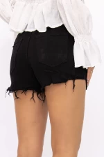 Blugi Scurti Dama A76-1 Negru » meishop.life