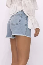 Blugi Scurti Dama SH102-34 Albastru » meishop.life