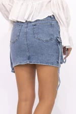 Fusta Denim GQ793 Albastru » meishop.life