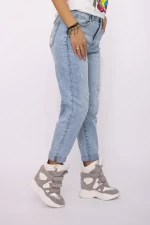 Blugi Dama RF004 Albastru » meishop.life