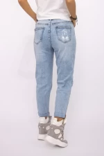 Blugi Dama RF004 Albastru » meishop.life
