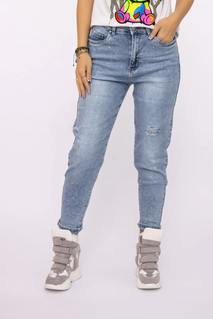 Blugi Dama SL125 Albastru » meishop.life
