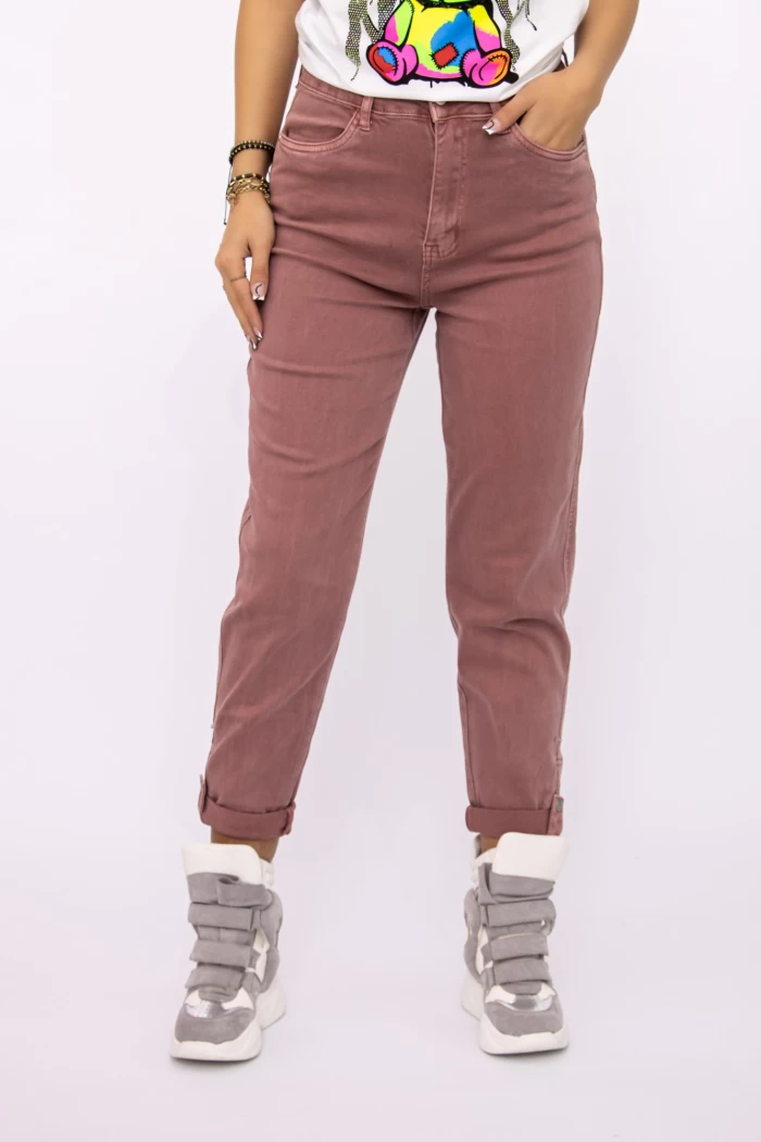 Blugi Dama SL1268-3 Roz » meishop.life
