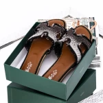 Papuci Dama 3Q9 Negru » meishop.life