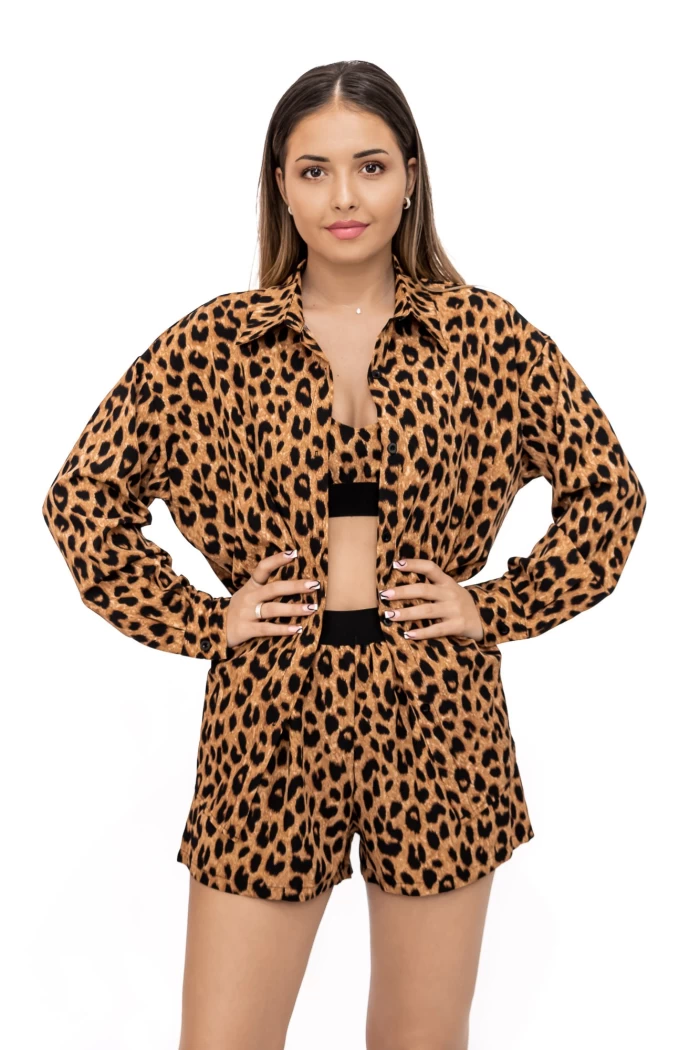 Compleu Dama TR0611 Leopard » meishop.life