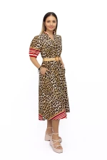 Rochie Dama H1985-C12 Leopard » meishop.life