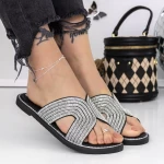 Papuci Dama cu Talpa Joasa 3PT17 Negru » meishop.life