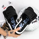 Papuci Dama cu Talpa Joasa 3GH22 Negru » meishop.life
